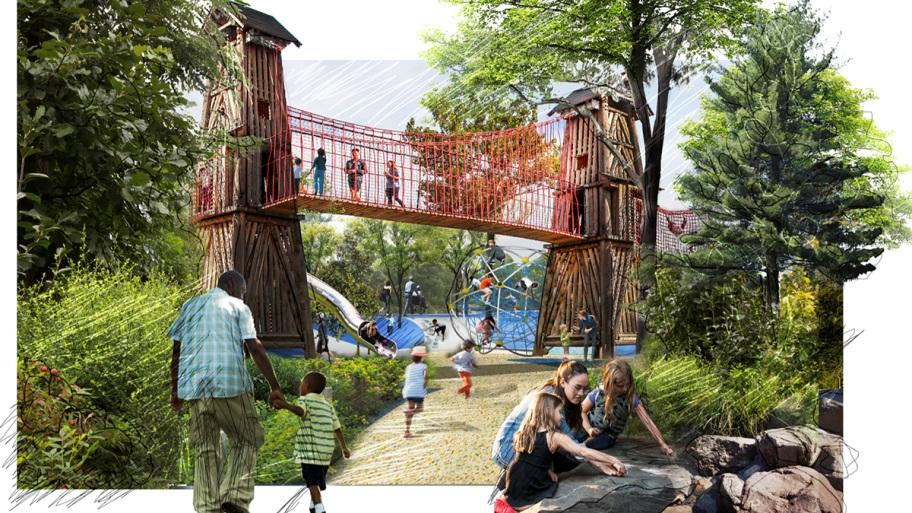 Gipson Play Park in Raleigh North Carolina