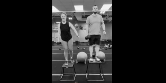 Dr Abbie Swank and Dr Parker Neill Cardio Workout