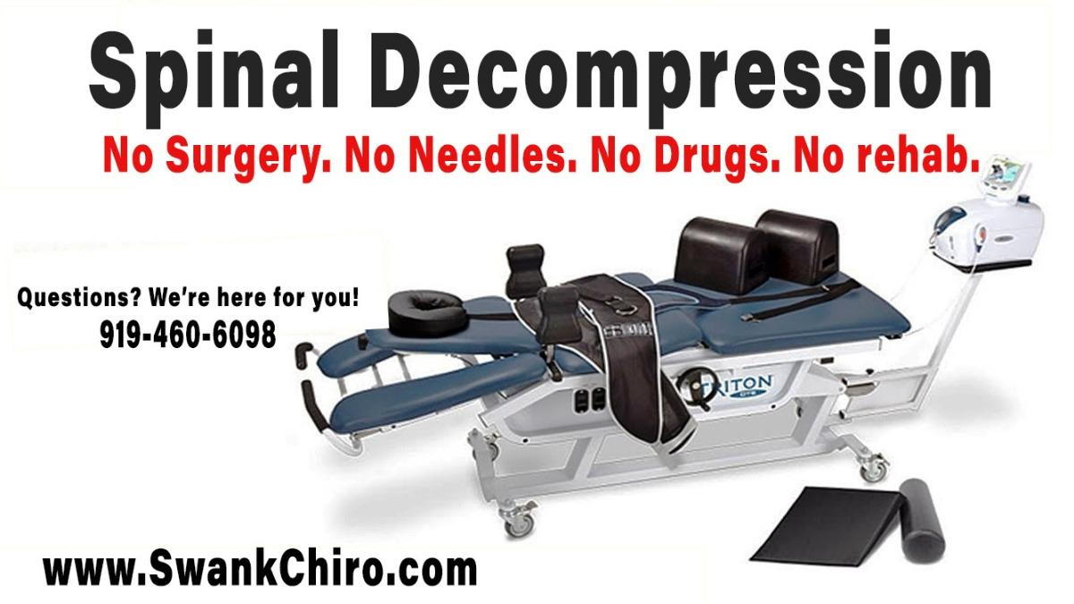 Why choose Swank Chiropractic for Spinal Decompression?