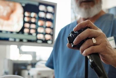 Illustration of Upper Endoscopy on clinic