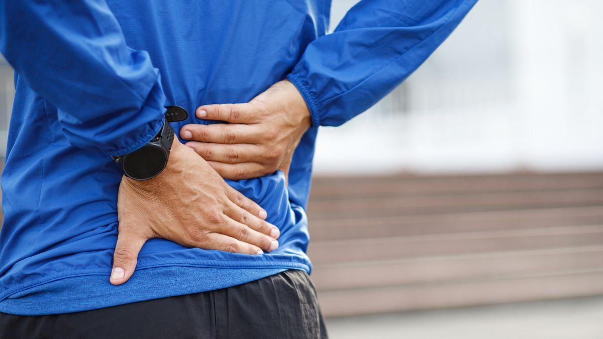 Man With Lower Back Discomfort