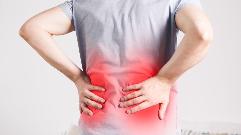 Man With Lower Back Pain