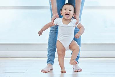 Parent-Teaches-Their-Baby-to-Walk