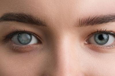 Illustration of Glaucoma on persons eye