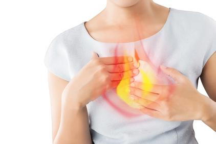 Illustration of Acid Reflux with 3d Graphics