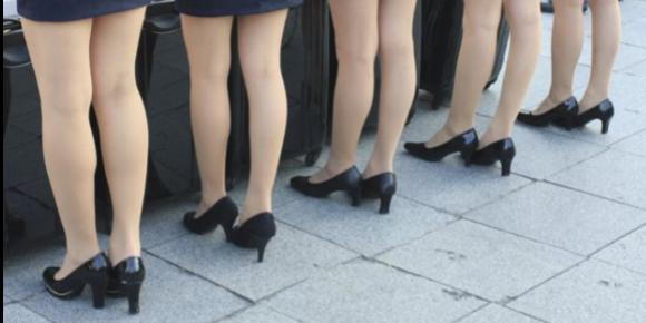 High heels in the workplace: Why do women have to wear high heels