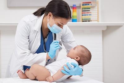 Sick-Baby-was-Crying-During-Her-Sick-Visit-With-Pediatrician