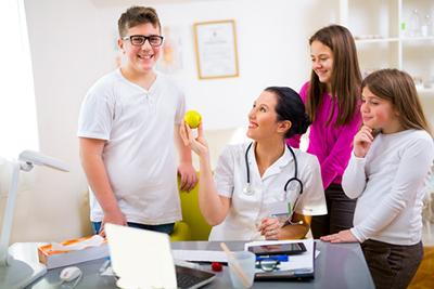 Family-Visits-Child-Doctor-for-Weight-Concerns