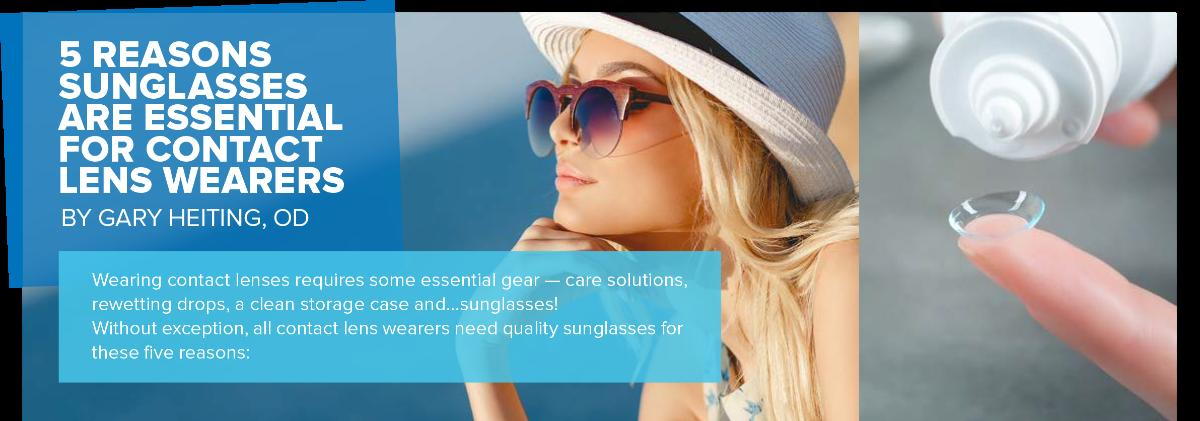 5 Reasons Sunglasses Are Essential For Contact Lens Wearers Sacopee Valley Eye Care Optometry 