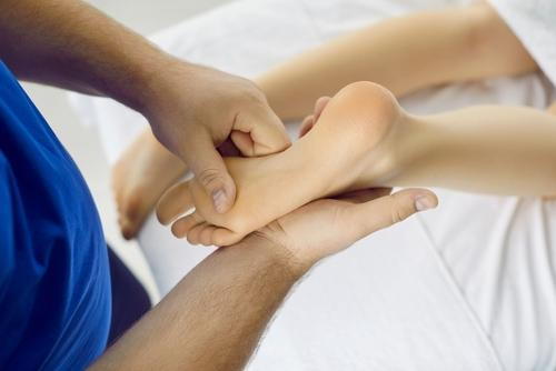 Illustration of how Reflexology procedure works