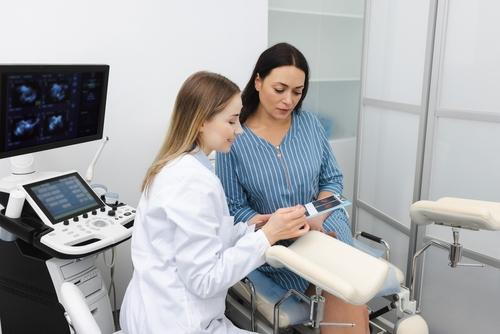 Female Patient Routine OB/GYN Visit