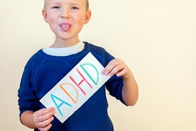 Concept image of adhd