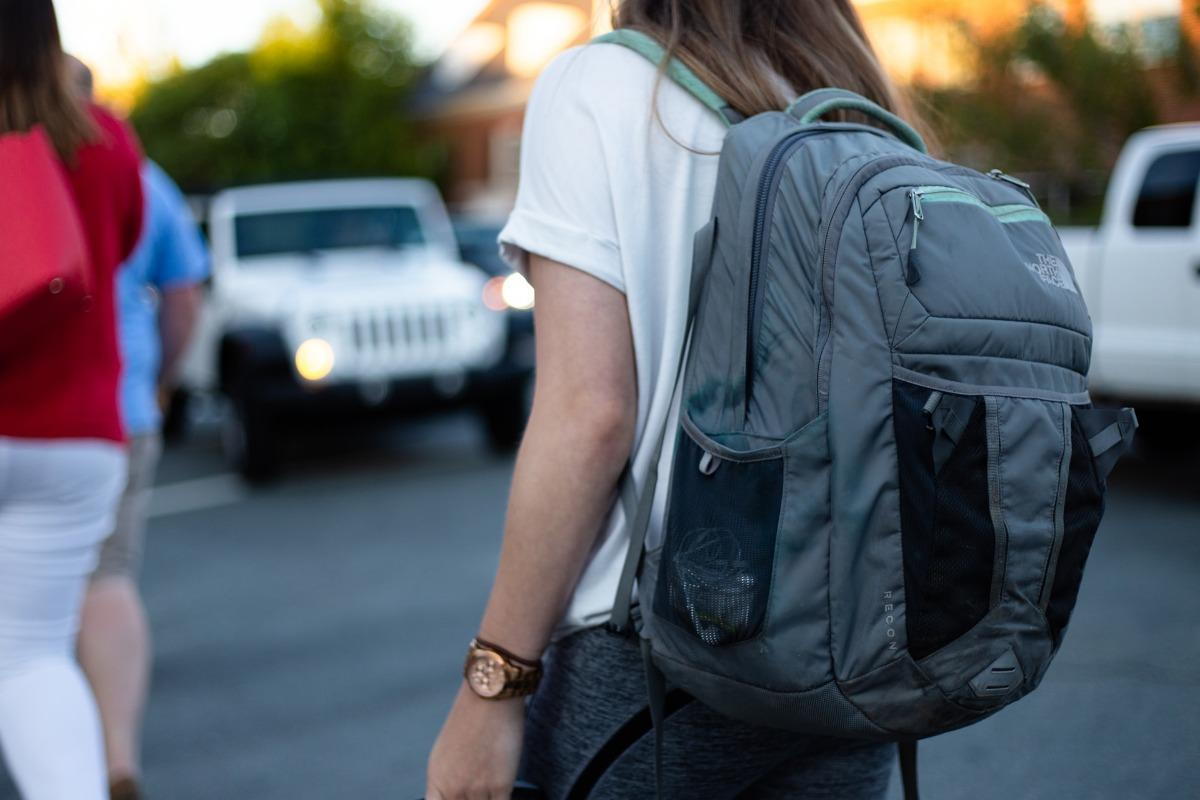 proper way to wear a backpack