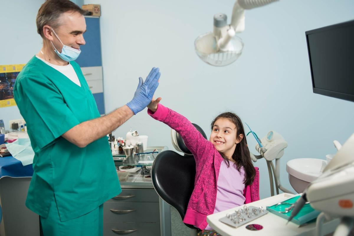 child due for Commack pediatric dentistry cleaning