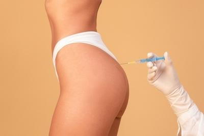 Sculptra procedure on the body