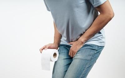 Man suffering from Bowel Incontinence