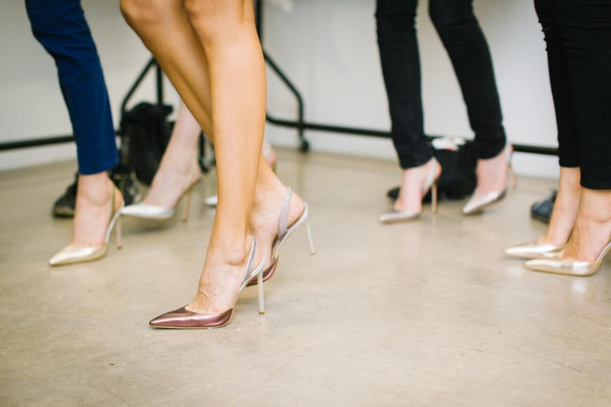 women wearing heels