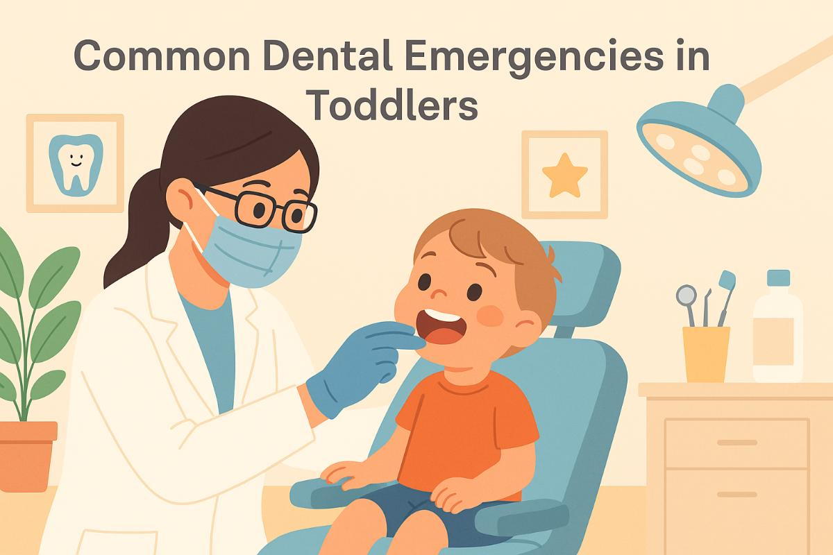 The Most Common Dental Emergencies in Toddlers