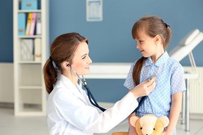 Child-Undergoing-Sports-Physical-Exam-by-Pediatrician