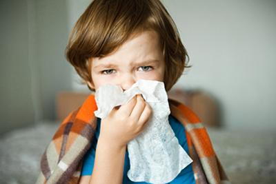 Child-with-Rashes-and-Runny-Nose