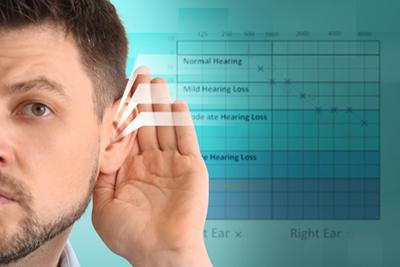 Concept-Image-of-a-Man-with-Hearing-Difficulty-and-Hearing-Loss-Text