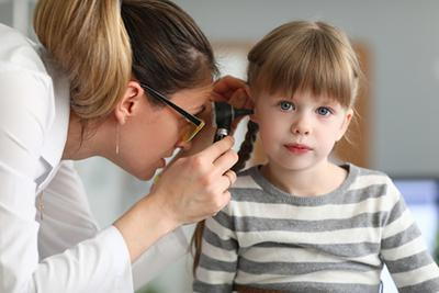 Child-with-an-Ear-Infection-Receiving-Care-from-a-Pediatrician