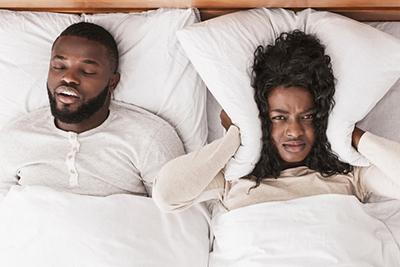 Wife-is-Irritated-to-Husbands-Loud-Snoring