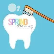spring cleaning tooth