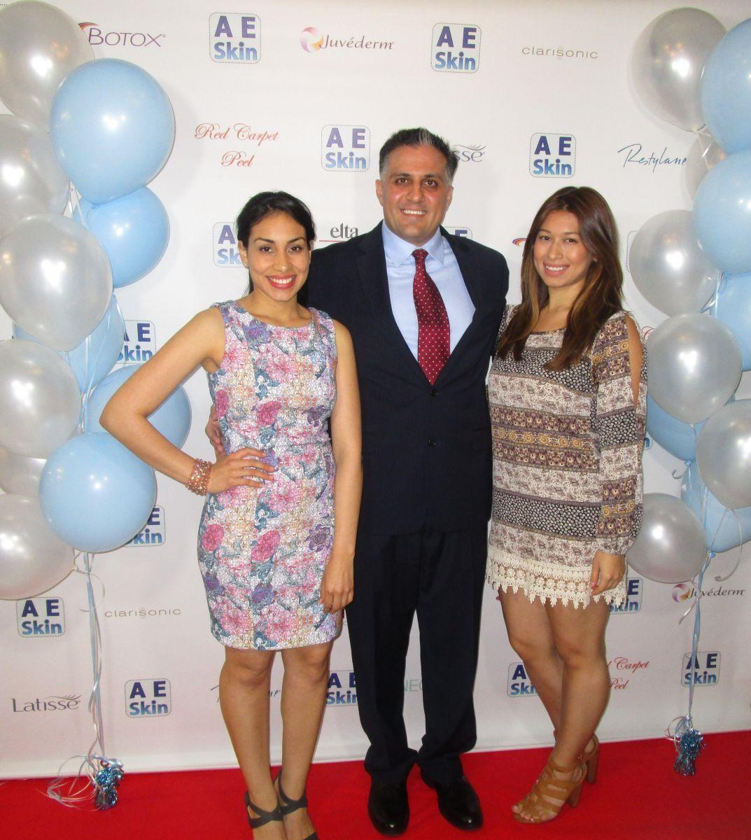 Dr. Alex with Karla and Erica