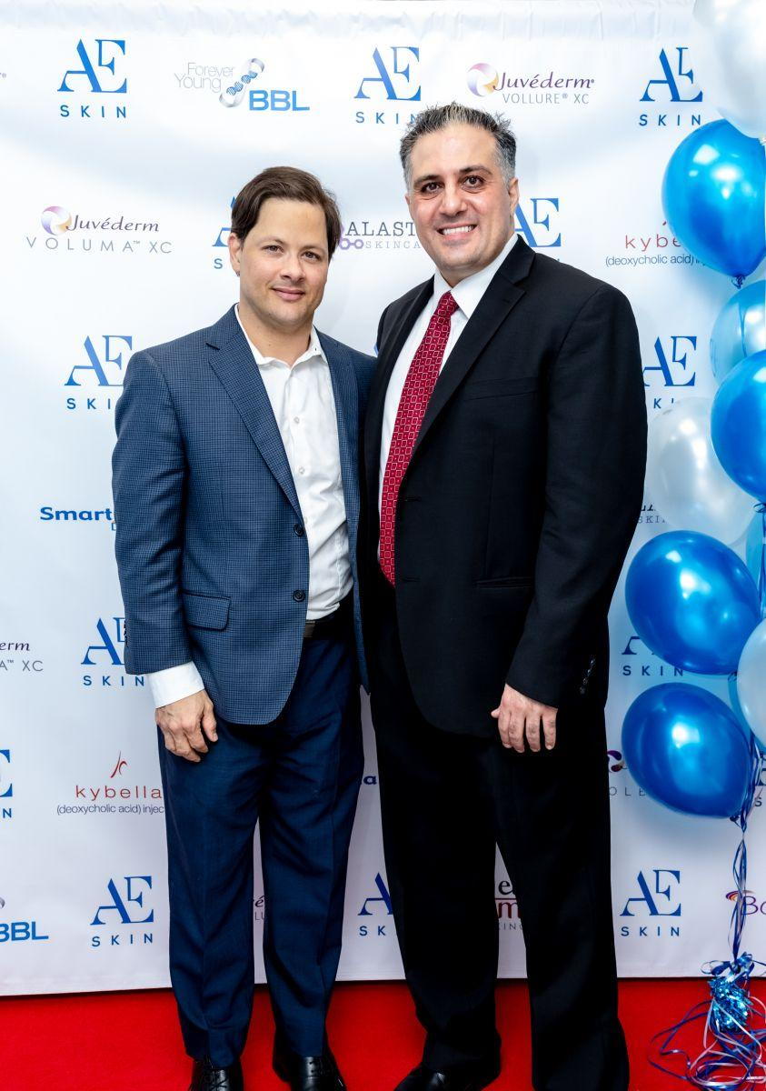 Dr. Alex with Roman from Allergan