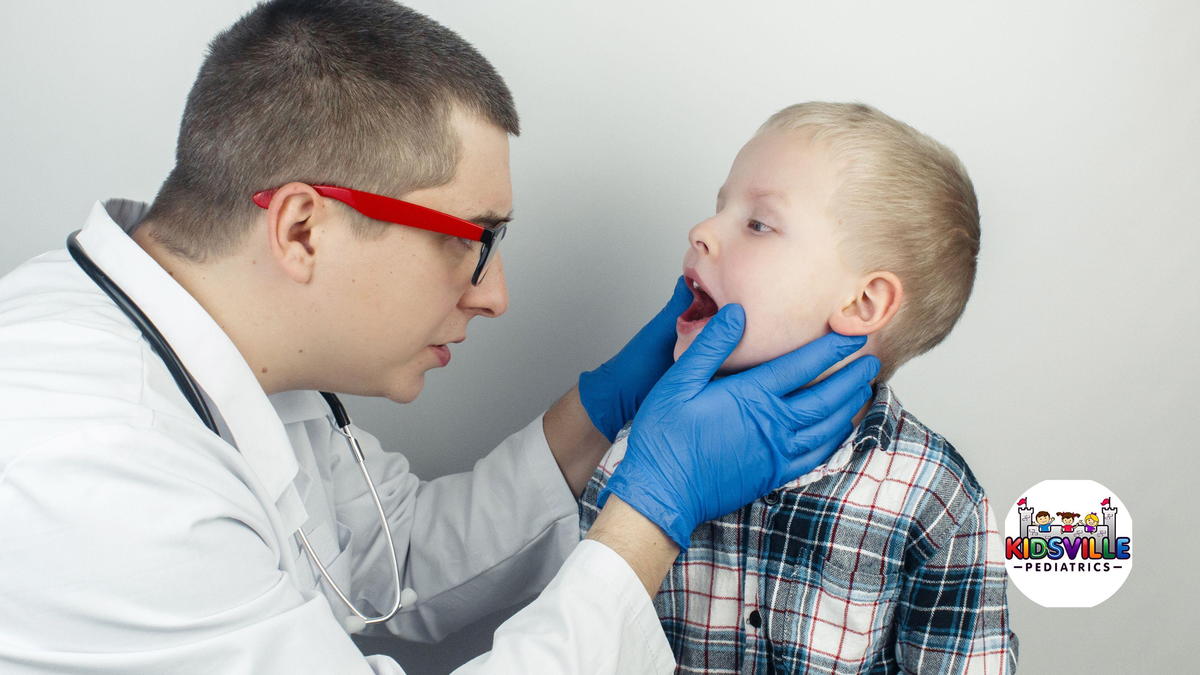 Child at the Pediatrician.