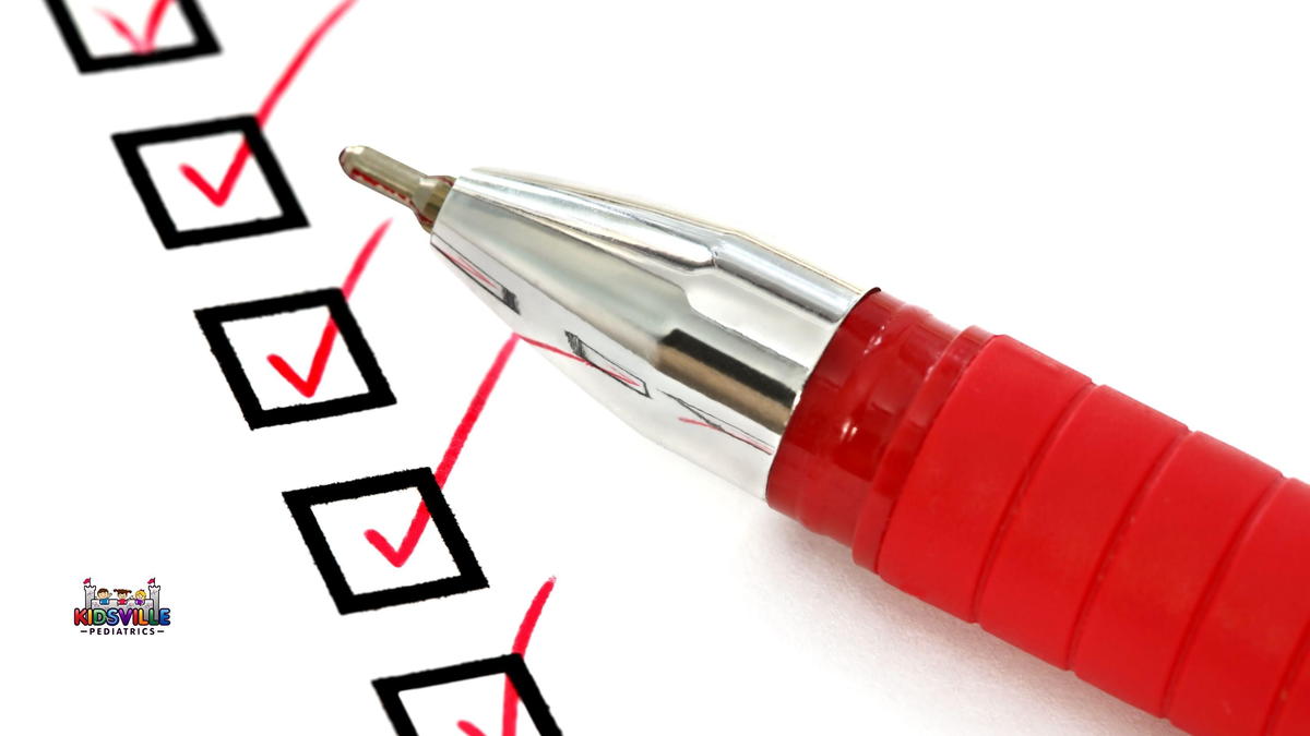 Red Pen and Checklist.