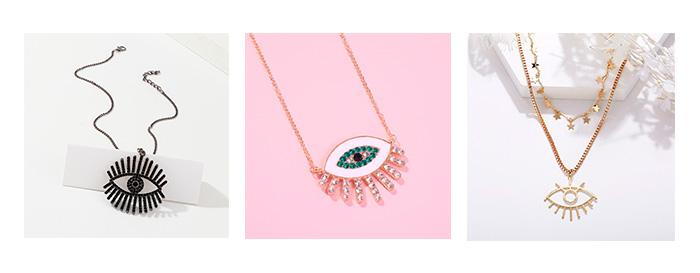 evil eye necklaces gifts ideas for Christmas