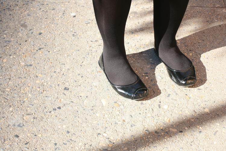 BALLET FLATS ARE NOT GREAT FOR YOUR FEET