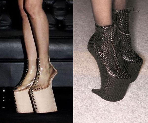 lady gaga's heels