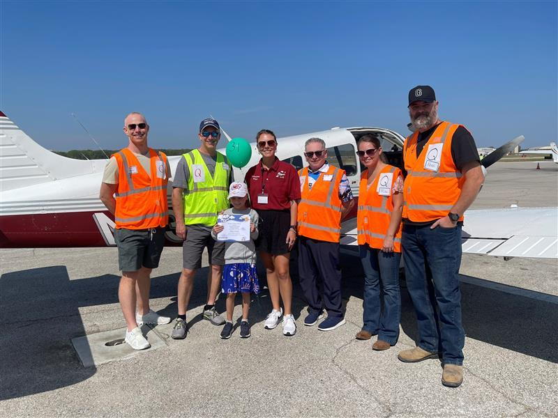 Podiatrists and Team Members Volunteer at Challenge Air Event.