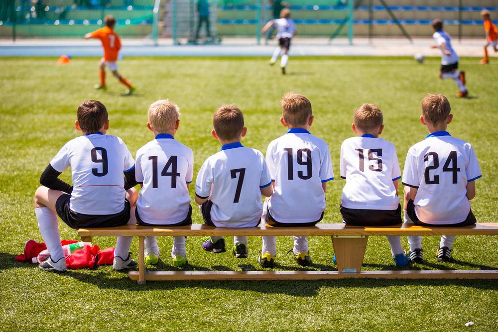 kids waiting to play soccer after seeing their clarksville optometrist