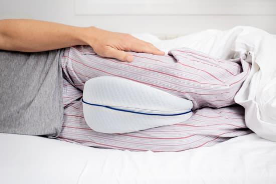 pillow between the legs can help with low back pain and hip alignment.