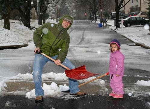 snow shoveling and chiropractic
