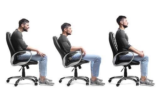 Proper sitting posture-end low back pain! 