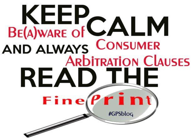consumer arbitration clause cropped