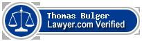 Thomas Anselm Bulger Lawyer Badge