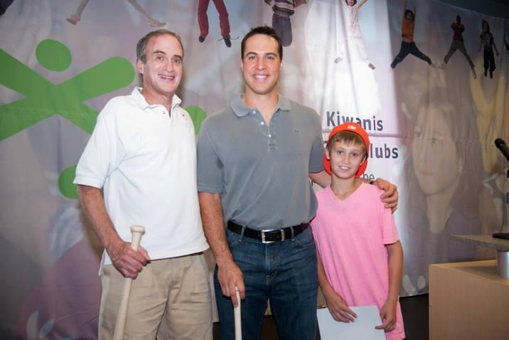 Toronto foot specialist meets New York Yankees first baseman Mark Teixeira