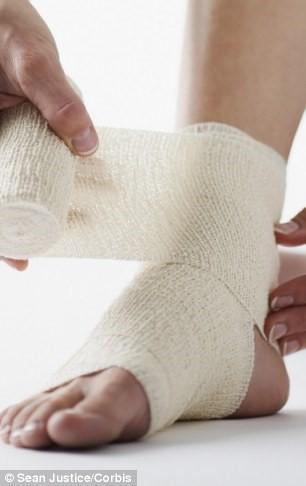 Wrong way: Treating an ulcer with a compression bandage can be the best - and worst