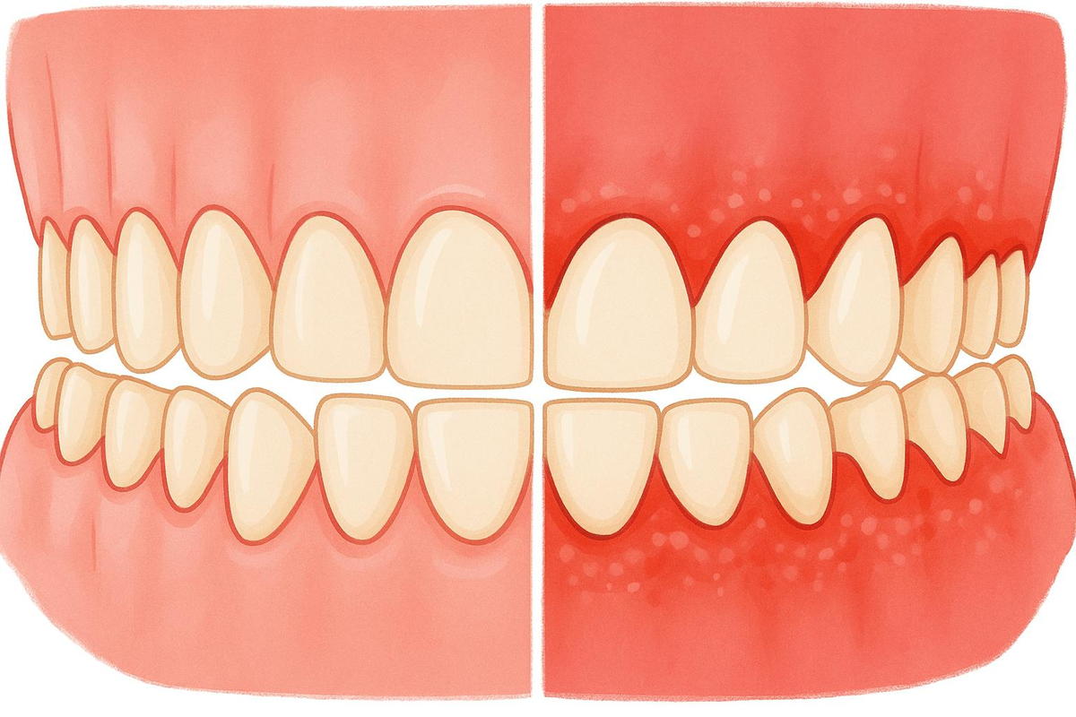 Why Do My Gums Bleed When I Brush or Floss?, image size:1200x800