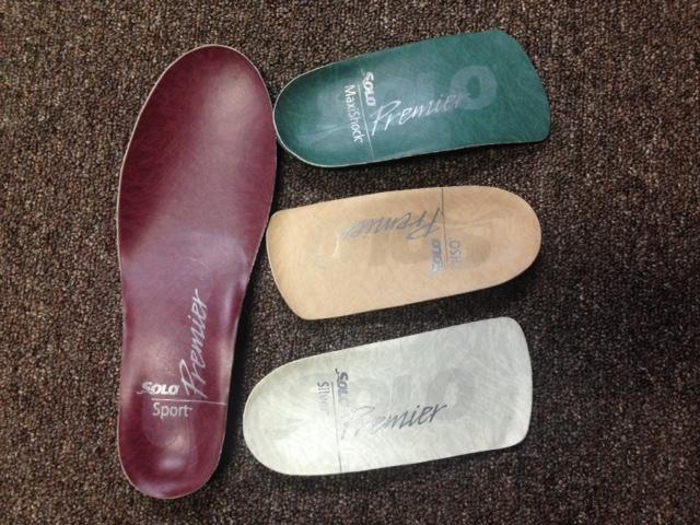 Support your feet with custom orthotics