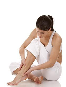 Woman With Foot Pain