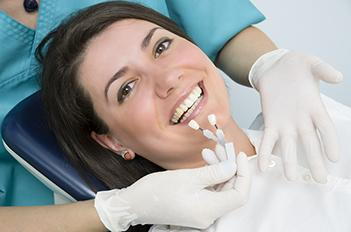 teeth whitening procedure